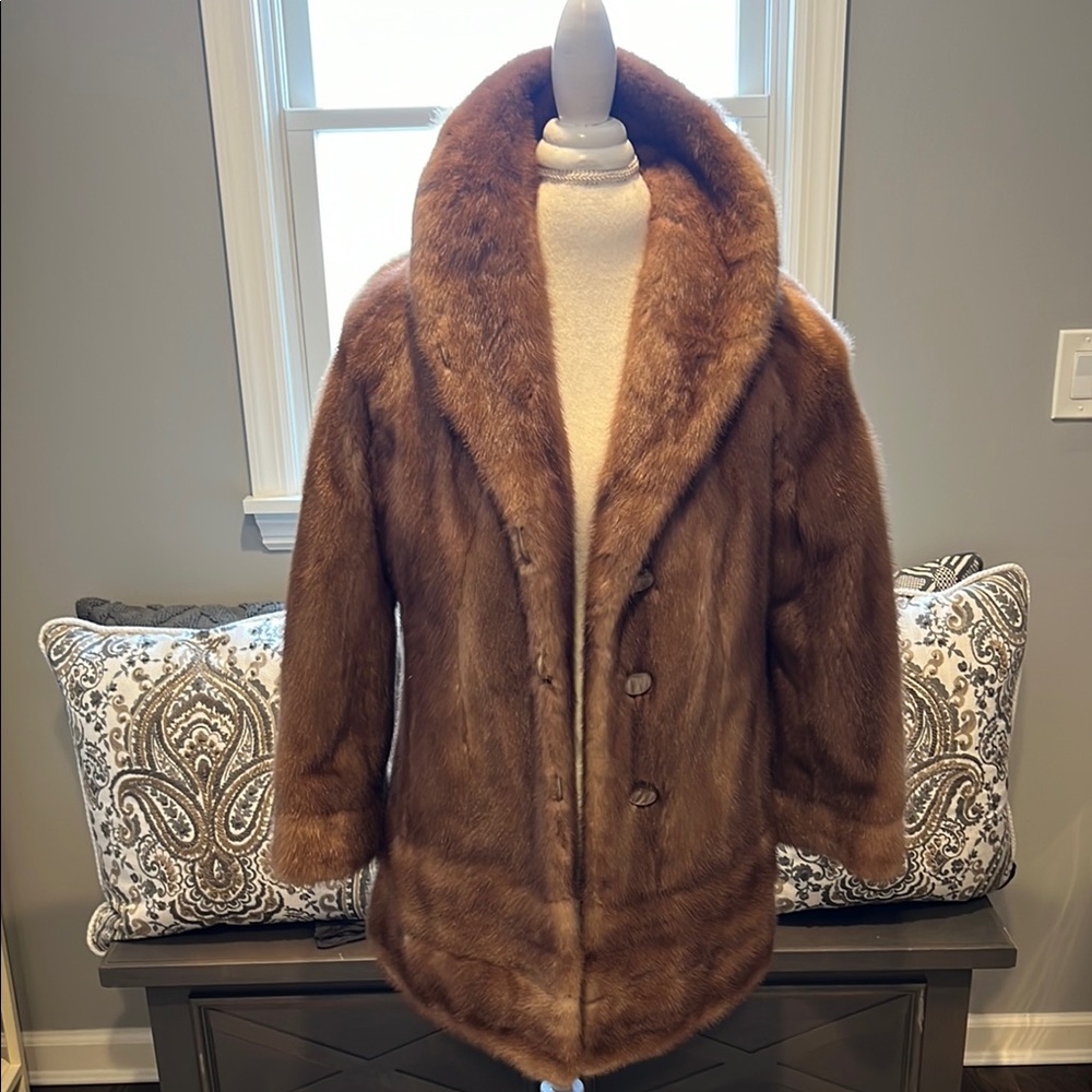 Vintage Blonde Mink Jacket